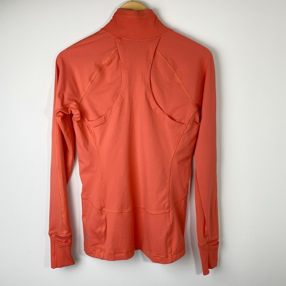Lululemon Race With Grace 1/2 Zip II Atomic Red 8 - Picture 5 of 13